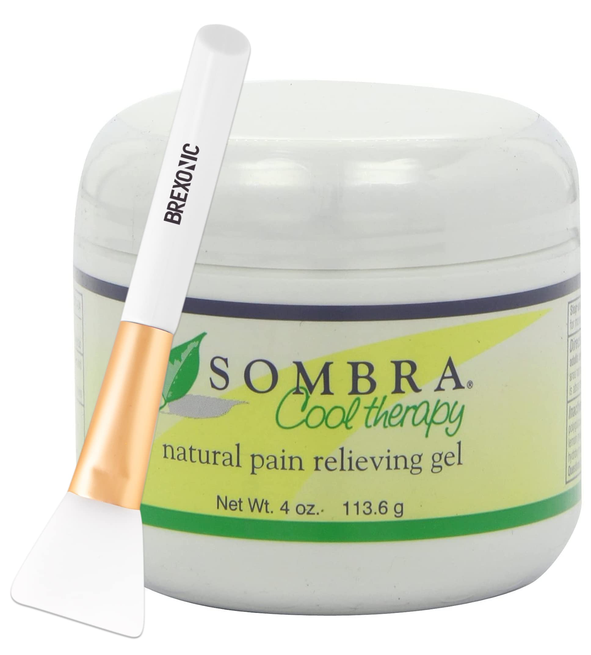 Buy BREXONIC Sombra 4 Oz Cool Therapy Natural Pain Relieving Gel, for