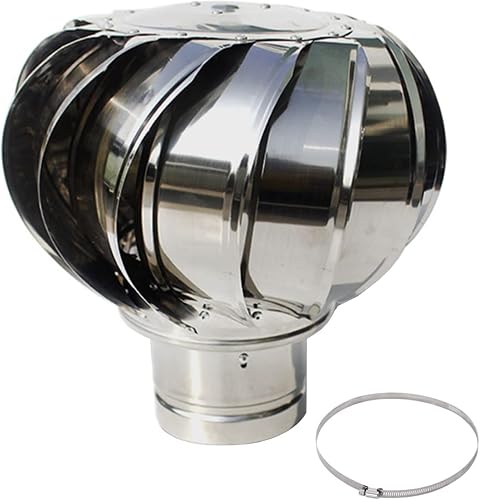MJMLUCK Tapa de ventilación, ventilación Impermeable para chimeneas, Tubo de ven
