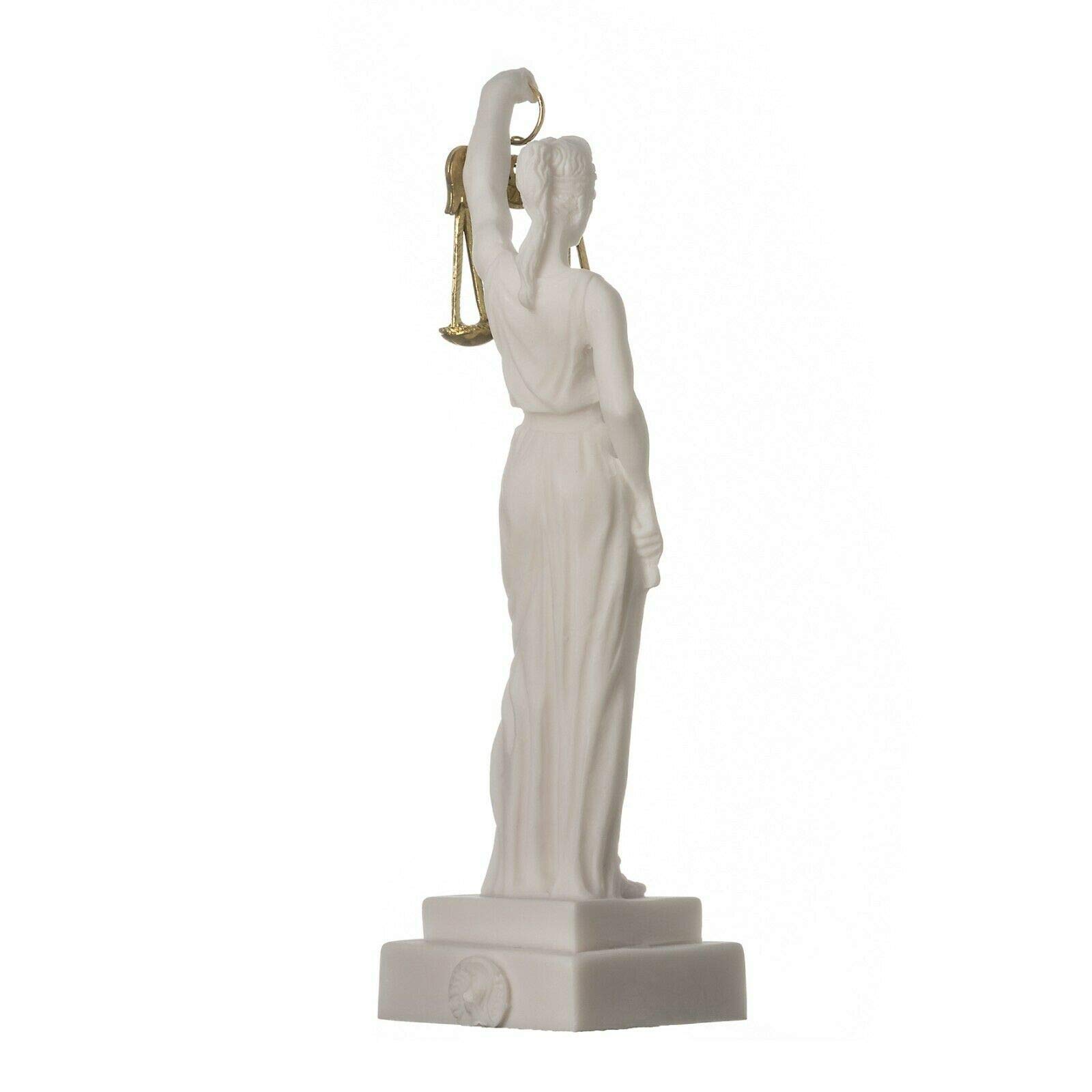 Dea Greca Themis Statua Cieca Signora Giustizia Avvocato Regalo 19 cm