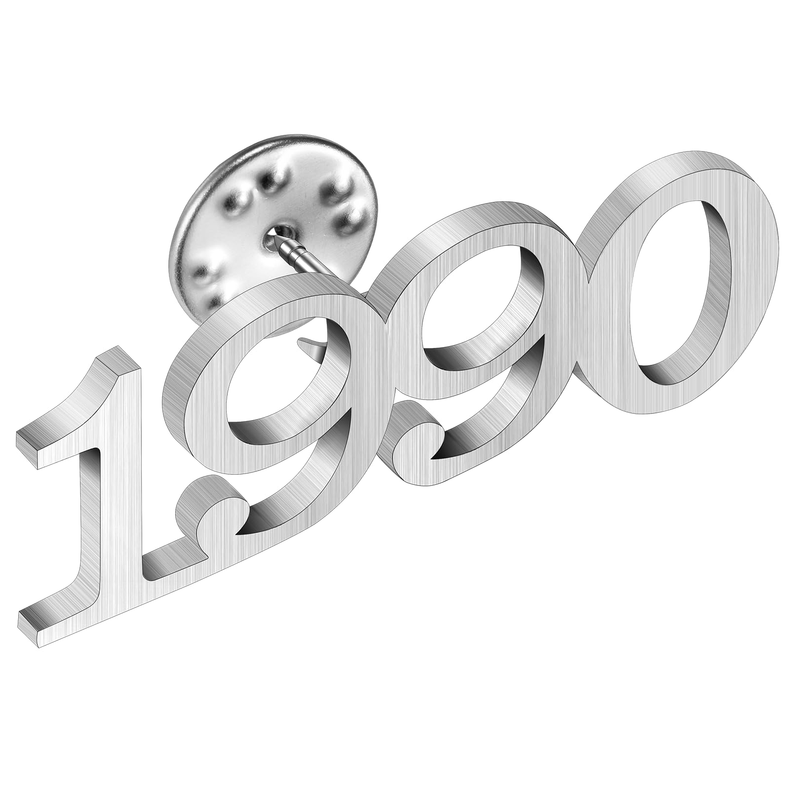AMITER Birth Year Lapel Pin, 1970-2025 Enamel Brooch Pins Tie Tacks for Men &amp; Women Birthday, Graduation, Anniversary