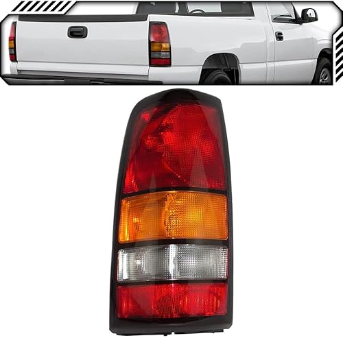 Miniatura 10 de EPIC LIGHTING Conjunto de luces traseras de repuesto estilo OE compatibles con Sierra 2004-2007 GM2800177 GM2801177 15844159 15844158 Par de lados