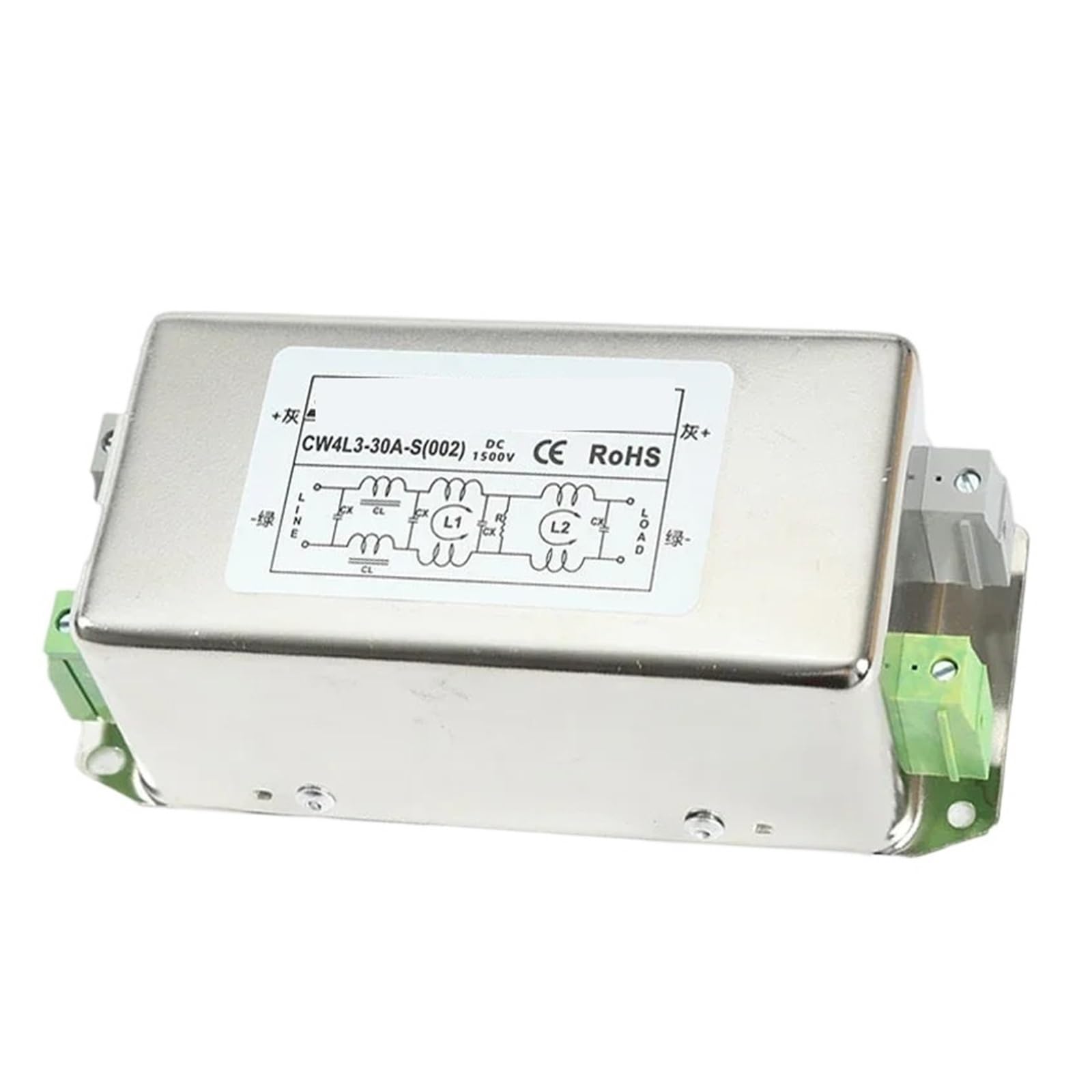 MBPAIHOP Power filter CW4L2-10A-S (002) single-phase bipolar anti-interference(DC CW4L2-6A-S (002))