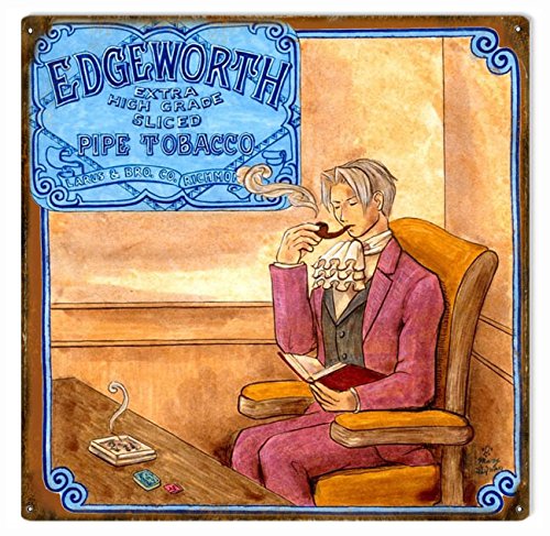 Amazon.com: Victory Vintage Signs Smoke Edgeworth Pipe Tobacco Sign Garage  Art : Home & Kitchen
