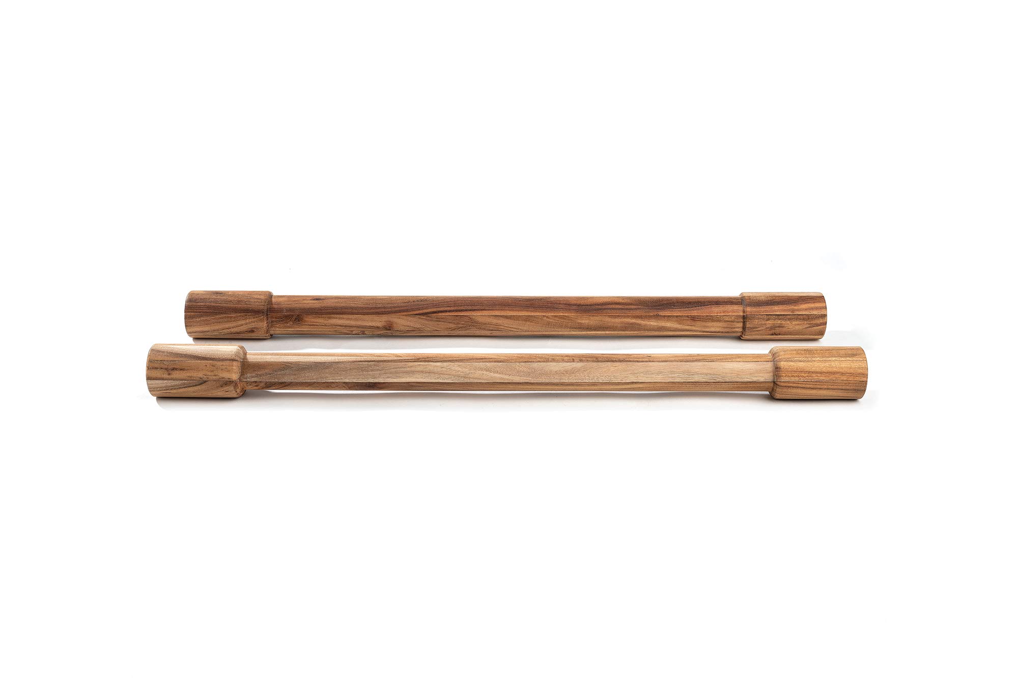 Ironwood Gourmet 28986 Set of 2 Rolling Pins Set mit 2 Teigrollern, holz, braun