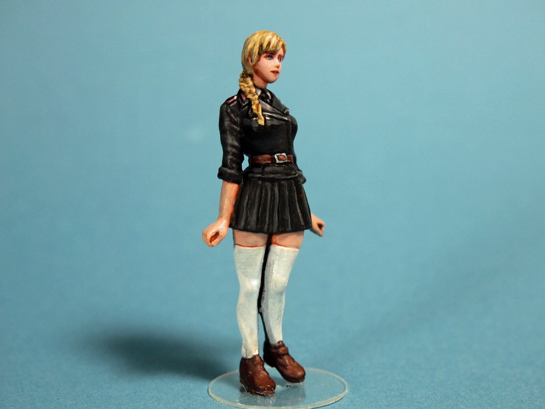 Aurora Model 1/35 Figure WWII German Panzer Crew 1947#11