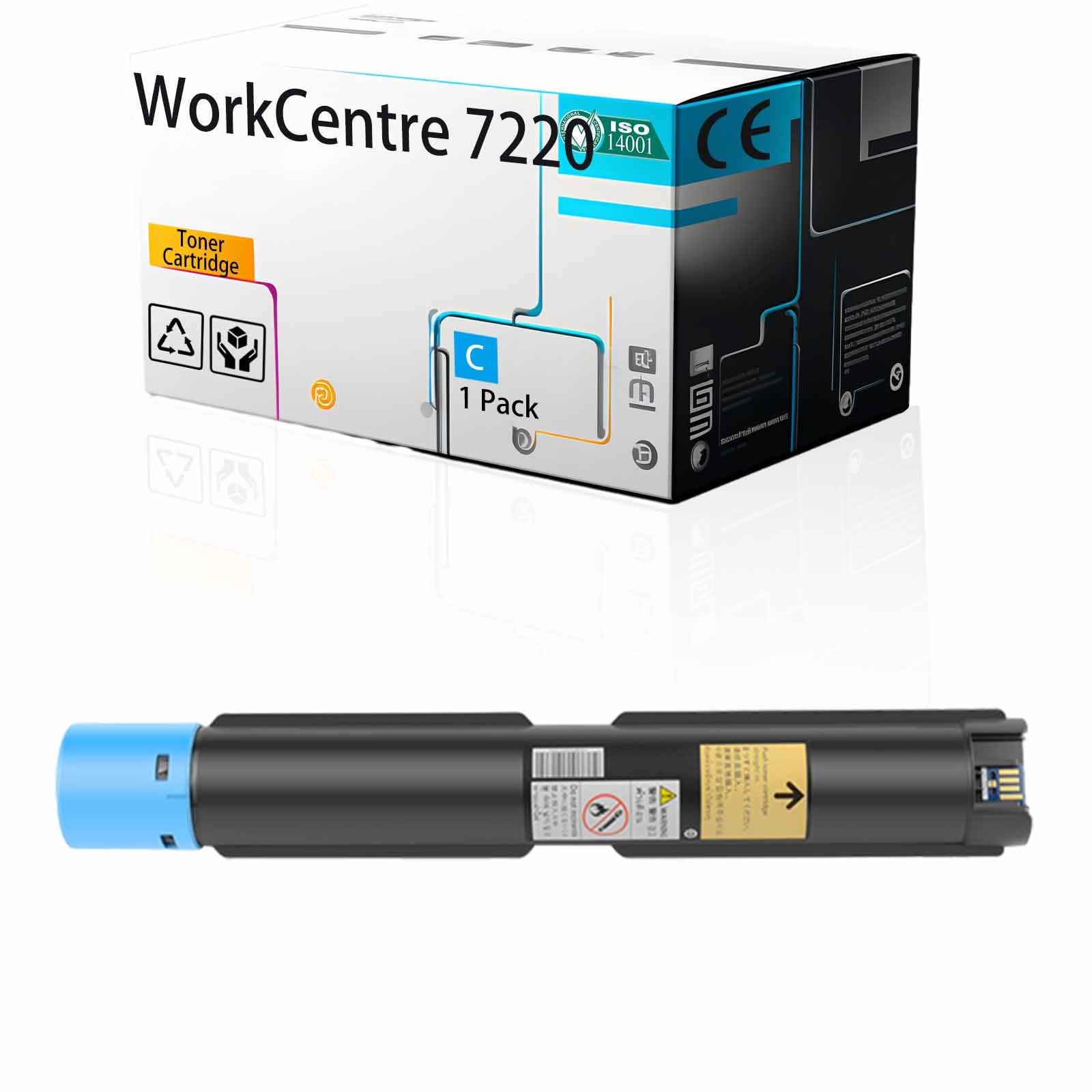 Cartouche Toner MAGENTA Compatible Xerox WorkCentre 7220/7125 - Marque ECO - Neuf