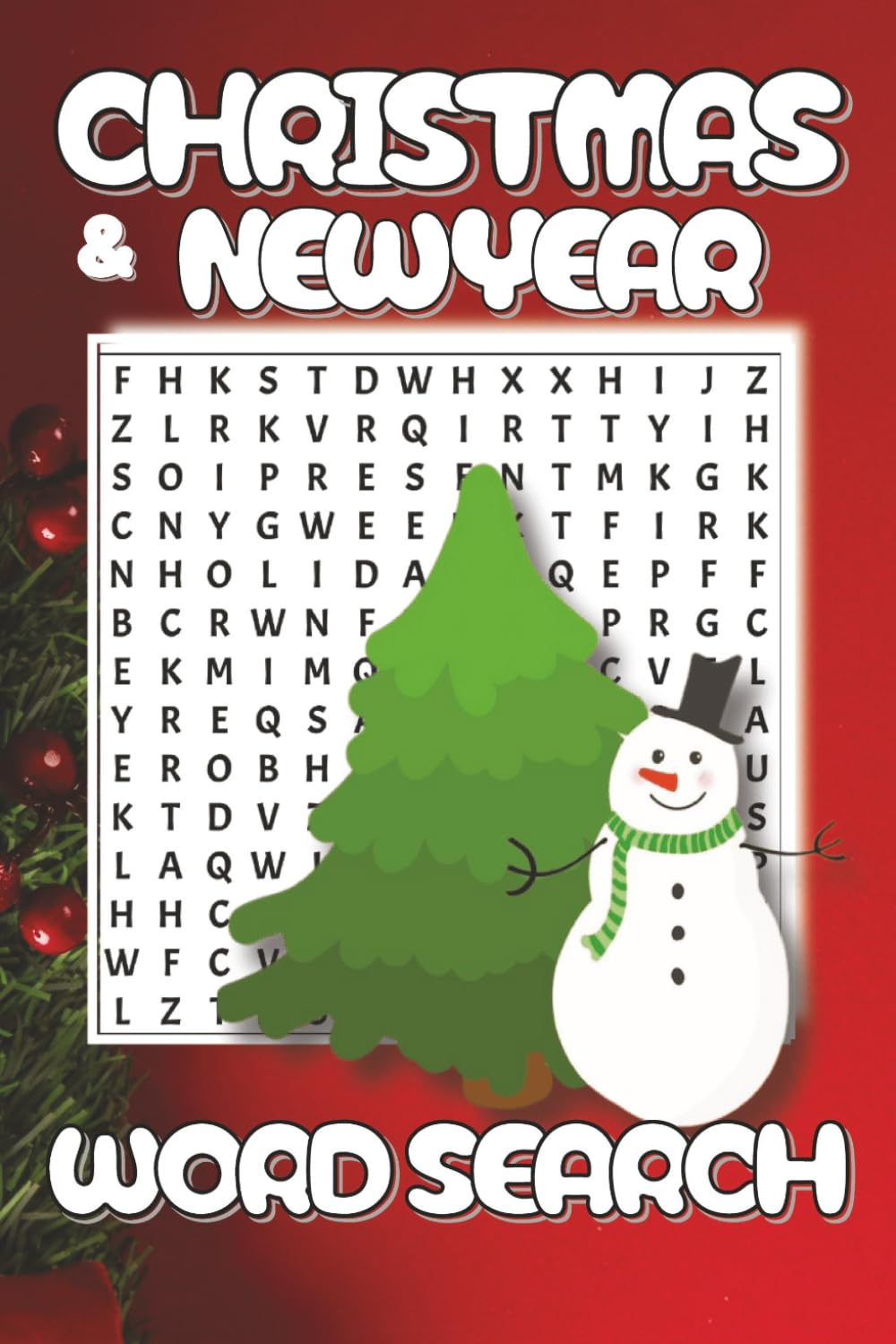 Christmas & New Year Word Search: 55 Festive Puzzles for the Holidays