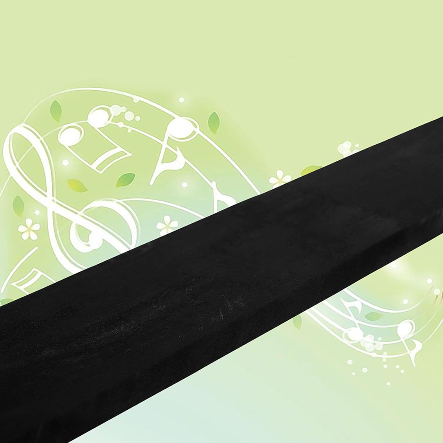 Guitar Ebony Fingerboard Replacements Unslotted Blank Wood Guitar FretBoard Guitar Finger Plate for Bass Ukulele