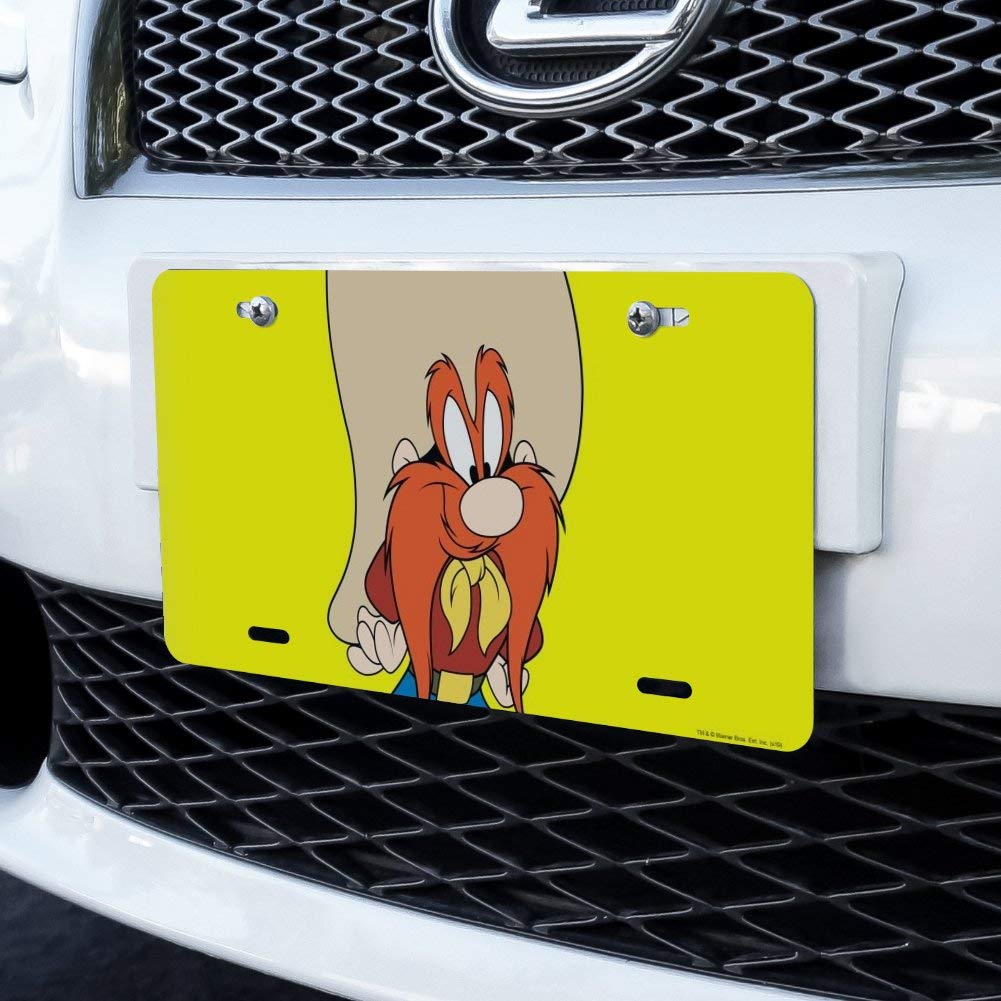 GRAPHICS & MORE Looney Tunes Yosemite Sam Novelty Metal Vanity Tag License Plate