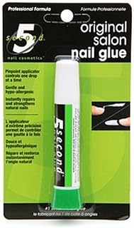 5 Second Salon Nail Glue 0.07 oz (Pack of 3)