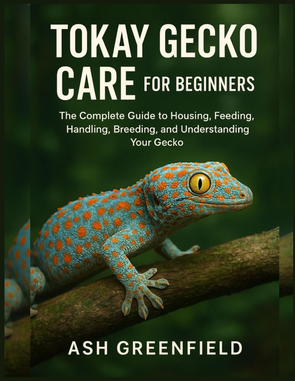 Tokay Gecko Care for Beginners: The Complete Guide to Housing, Feeding, Handling, Breeding, and Understanding Your Gecko