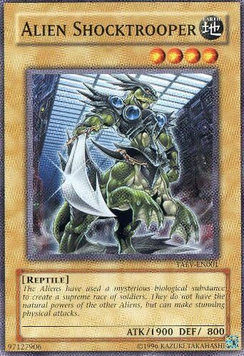 Yu-Gi-Oh.Alien shocktrooper (taev-en001)Tactical EvolutionUnlimited EditionComún