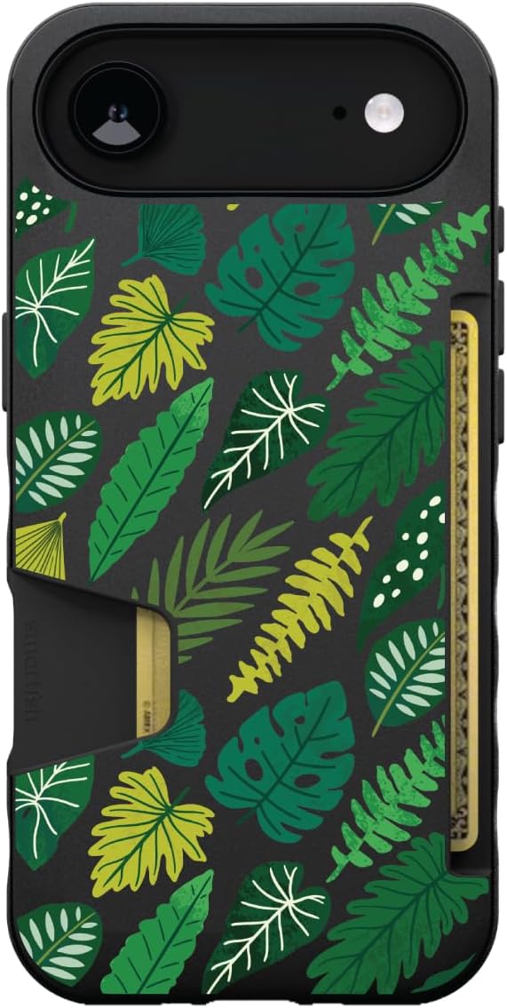 Smartish - Leaf Me Alone - iPhone Air Wallet Case - Wallet Slayer Vol. 1 [Slim + Protective] Credit Card Holder - Fits iPhone Air
