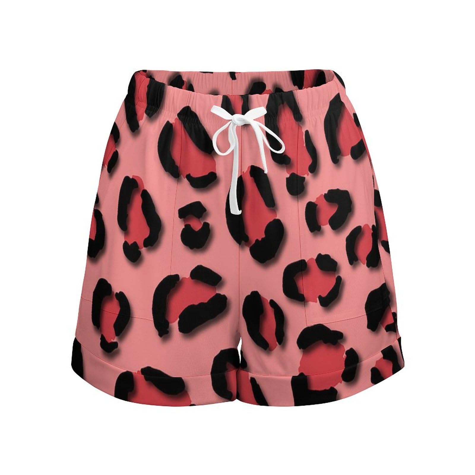 Amazon.co.jp: ショートパンツ ピンク ヒョウ柄 レディース