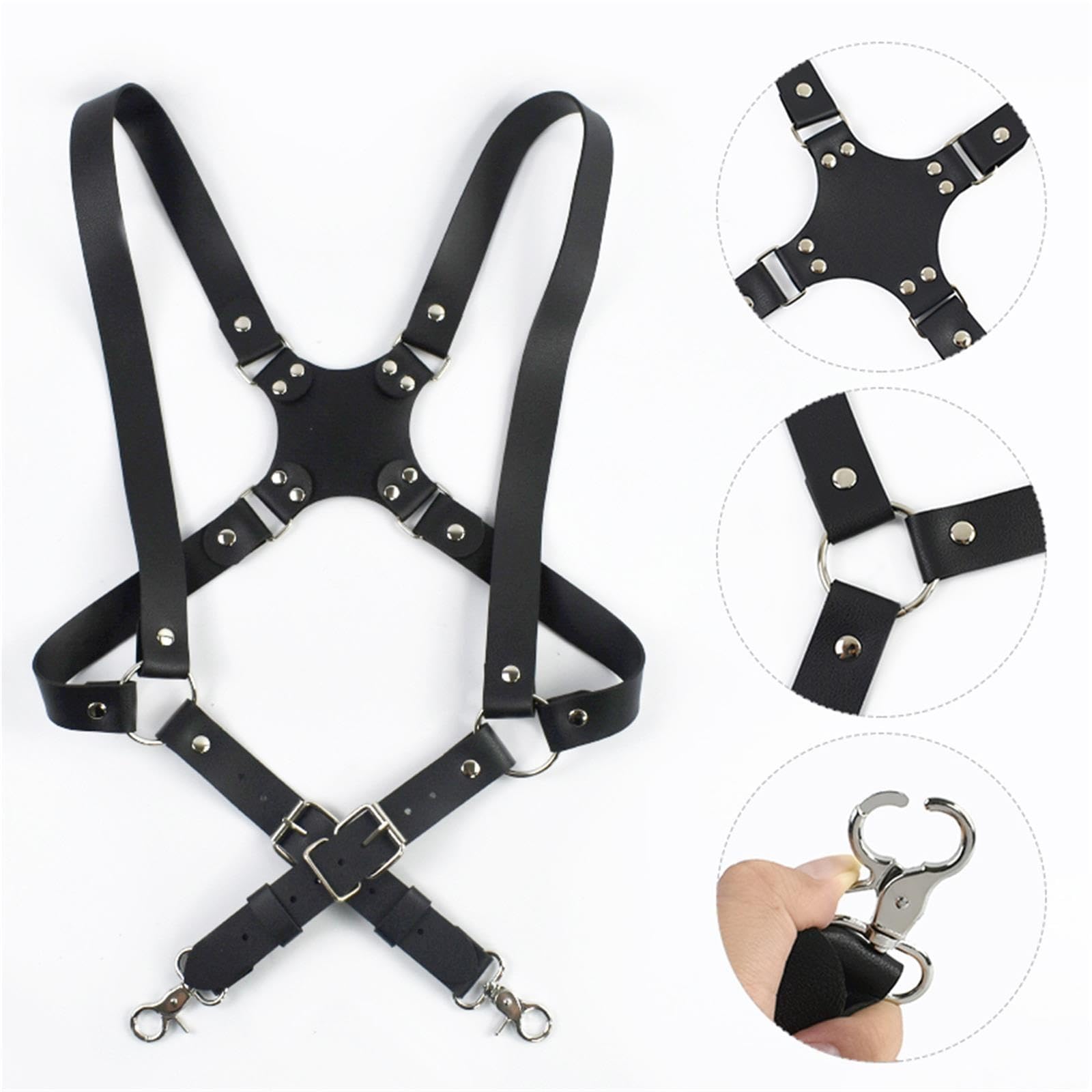 Bretelle Uomo Bretelle da uomo 2 ganci a clip
