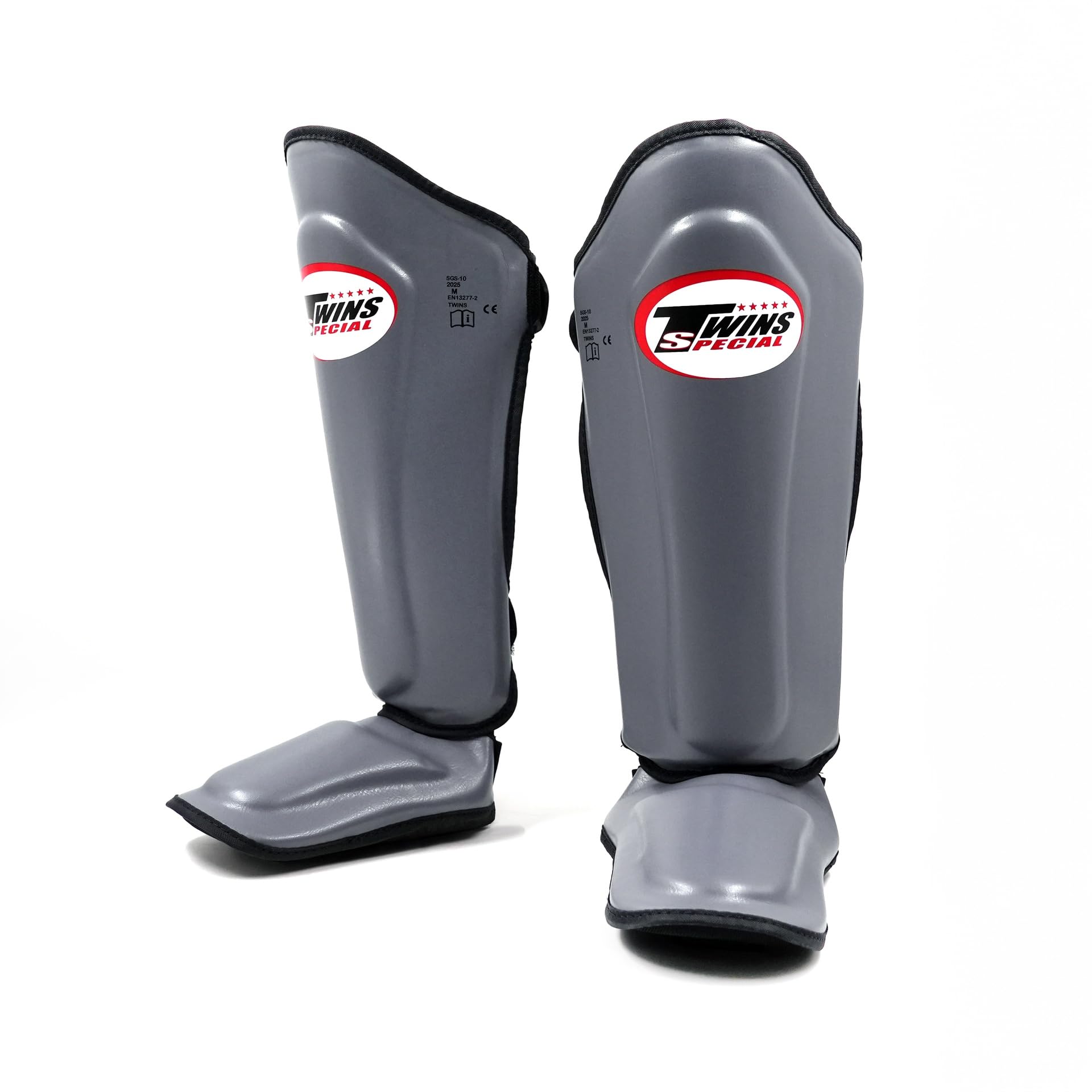 Twins Special SGL7 Shin Guards - Grey - Size M โ image 1