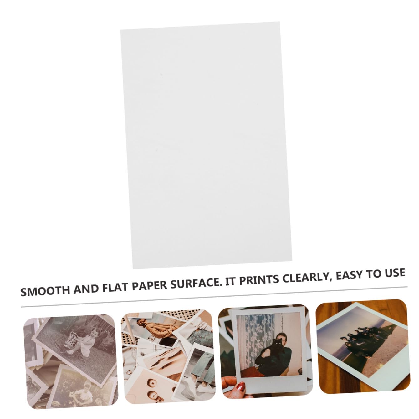 Ciieeo 100blätter Wasserfestes Fotopapier für Bürodruck Druckerpapier Fotozubehör Fotopapierbogen aus Hochwertigem Material Gefertigt für Täglichen Bedarf Einfache Handhabung und Aufbewah