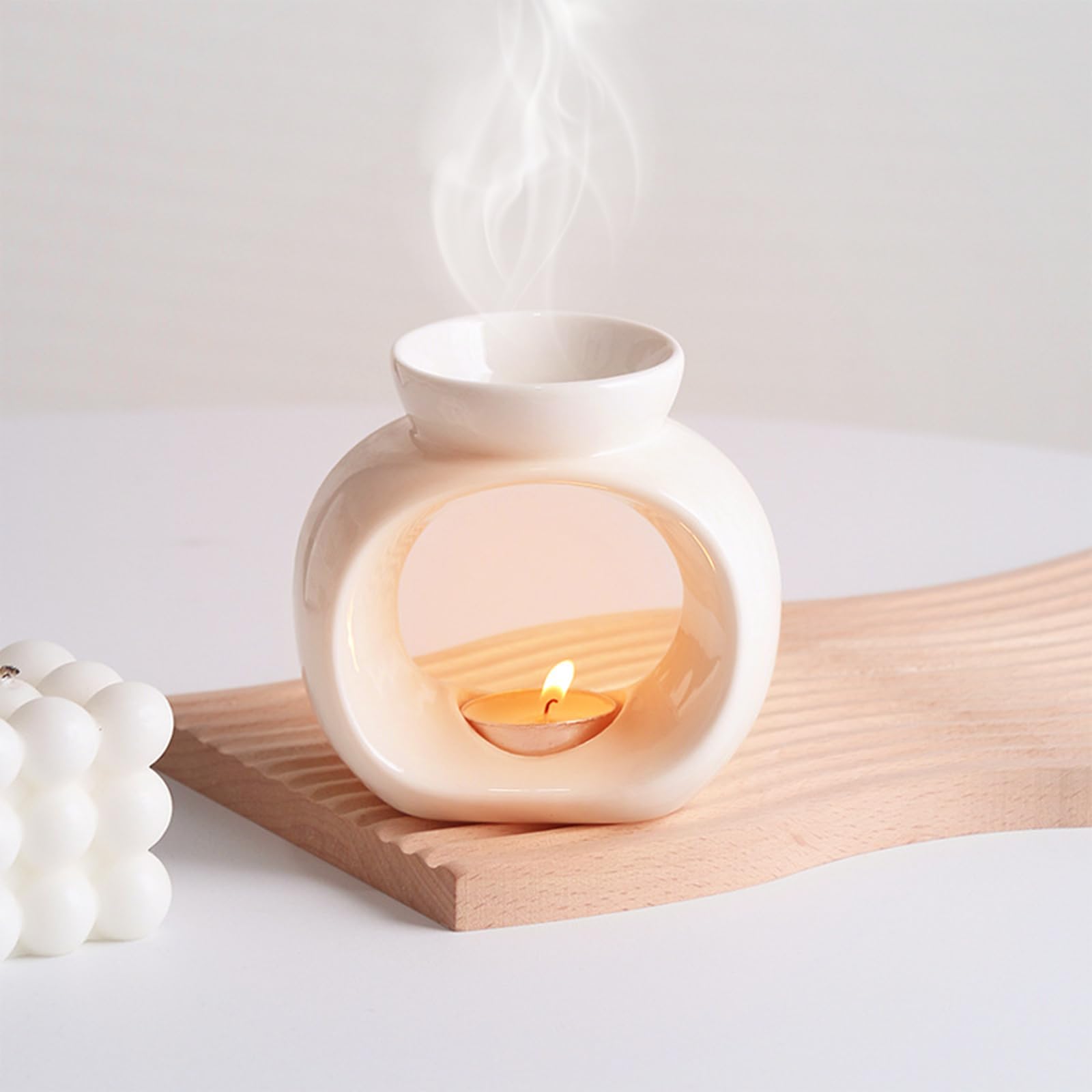 Bruciatore a mano decorativo per oli essenziali, aromaterapia