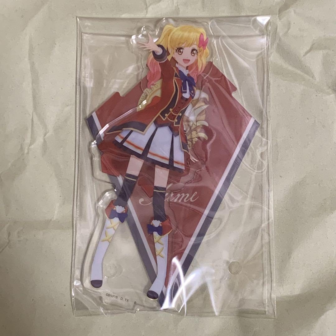 アイカツスターズ！ アクリルバッジスタンドキーホルダー 虹野ゆめ S4