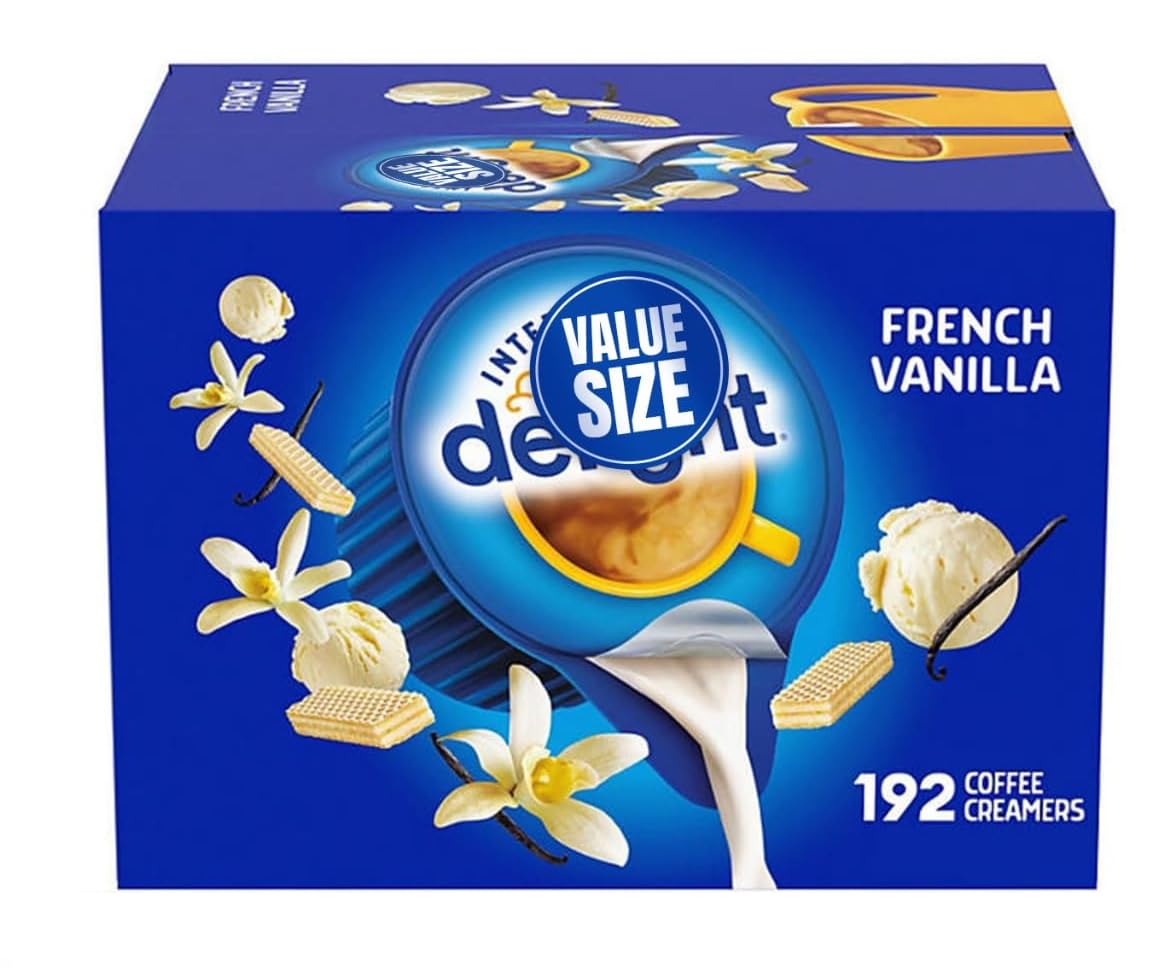 Amazon.com: Delight French Vanilla Coffee Creamer Singles, 192