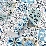 ✪Autocollants pour carreaux modernes : Ce sont des autocollants plats comme de vrais carreaux, créant un style moderne pour votre pièce en quelques minutes. Très agréable pour la décoration de la maison et le remplacement des vieux carreaux pour les locataires