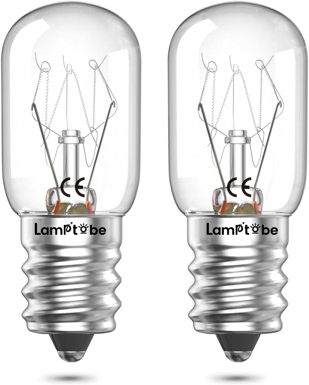 Lamptobe 15W Screw Pygmy Bulb E14 Salt Lamp Dimmable SES Small Edison Screw Bulb Scentsy Replacement Bulb Plug in Wax Melt Burner Bulbs, Fridge Light Bulb,Oven Lamp,Microwave Bulb