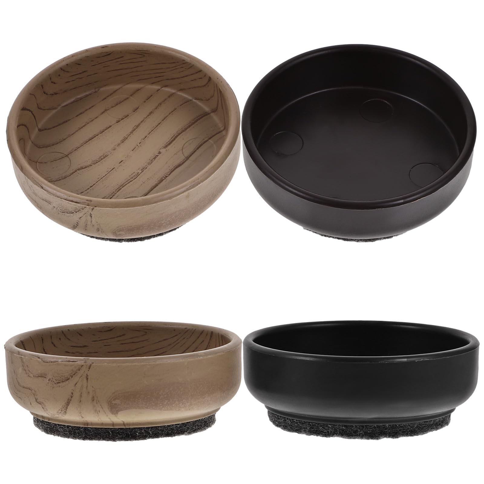 Protectores de suelo tipo topes de 60 mm para patas de muebles de madera en el hogar