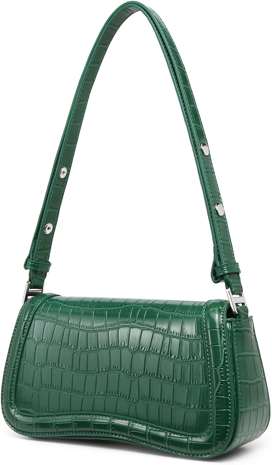 CLUCI Small Shoulder Bags,Purses for Women Vegan Leather Crossbody Handbag Clutch Hobo Purse - Image 6