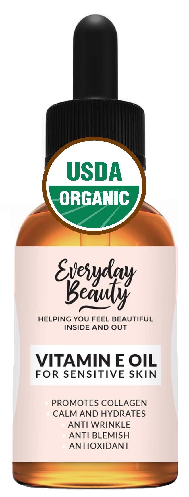 Everyday Beauty Organic Vitamin E Oil