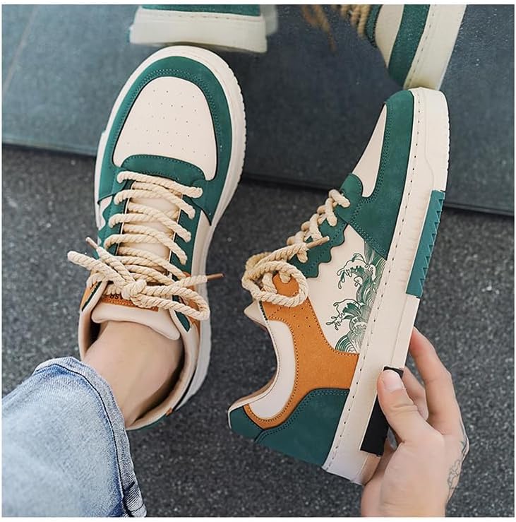 Men's Casual Sneakers - Comfortable Low Top Design