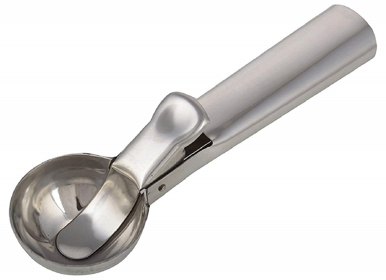 Bixel Ice Cream Scoops with Easy Trigger - Small Sized (4cm) 304 Stainless Steel Cookie Scoop for Meatballs, Mellon Balls, Mashed Potatoes and Muffins