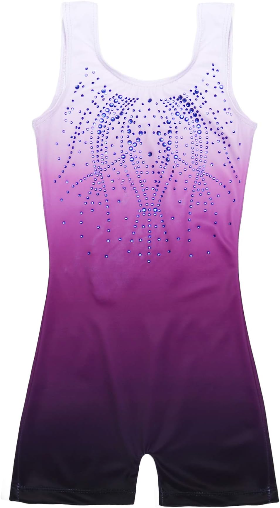 Zaclotre Kid Girls Gymnastic Leotard Sparkly Shiny Diamond Ballet Dance One Piece Outfit
