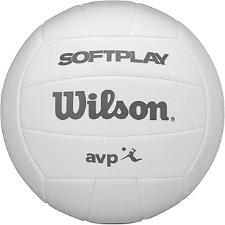 WILSON Balones de voleibol AVP Soft Play 2025, tamaño oficial