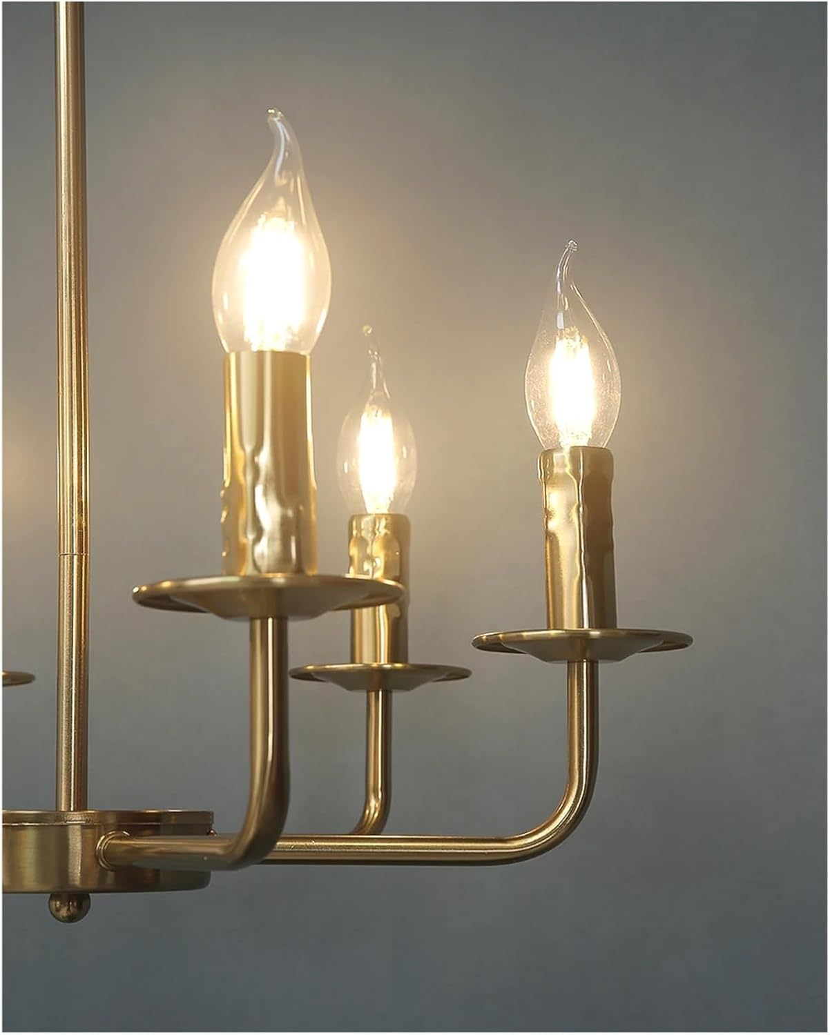Modern Simple Chandeliers American Iron Art Chandelier Lights Creative Dining Living Room Kitchen Lamp E14 Candle Light Fixtures,luminaire