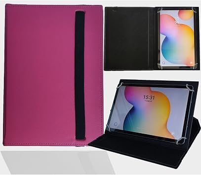 Tablet Standl   niversal Kapakl  Tablet K l f  Pembe Nokia N1-7.9" ile uyumlu