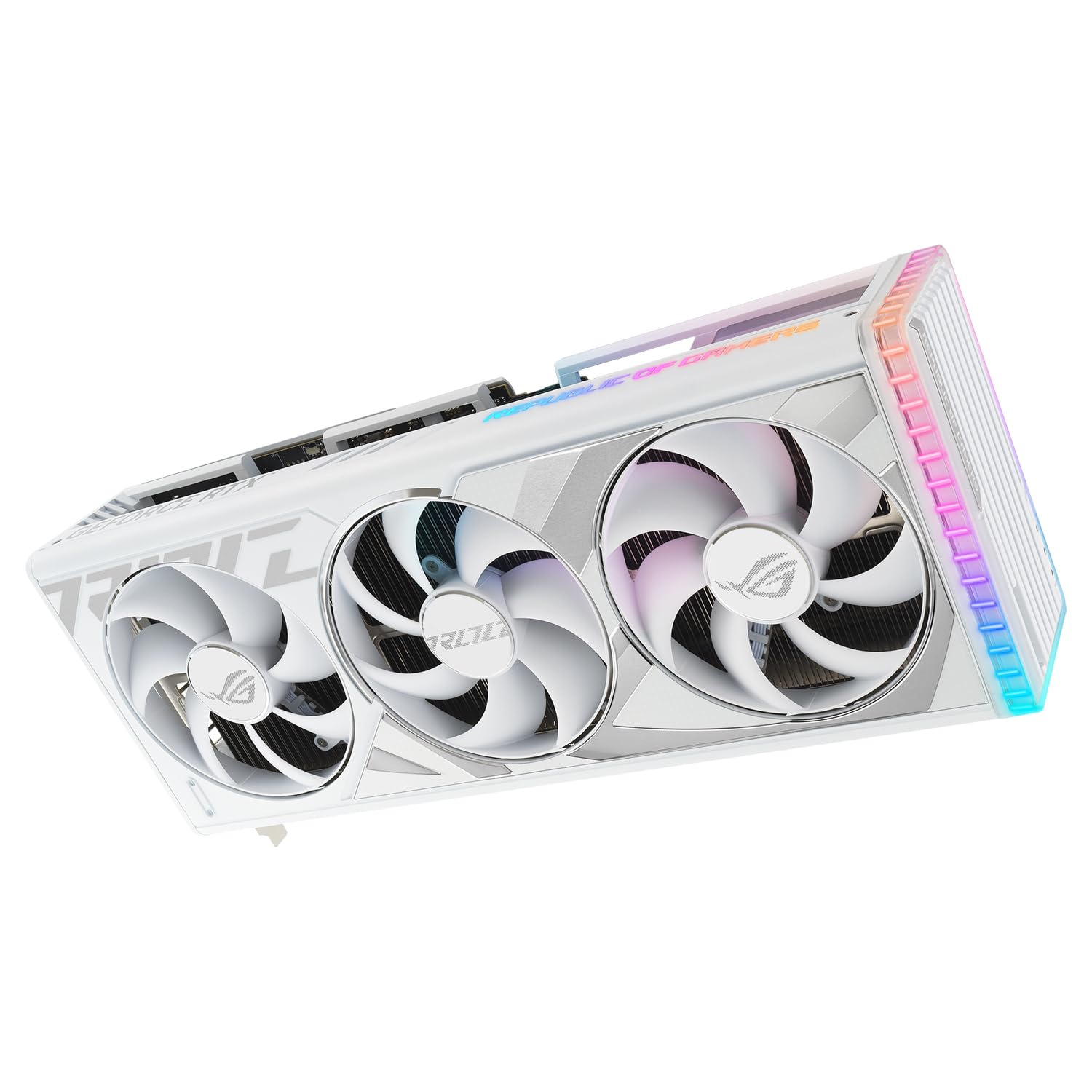 ASUS ROG Strix NVIDIA GeForce RTX 4080 SUPER OC Edition Scheda Grafica 16 GB GDDR6X, 256 Bit, PCIe 4.0, HDMI, DisplayPort, Bianco, ROG-STRIX-RTX4080S-O16G-WHITE