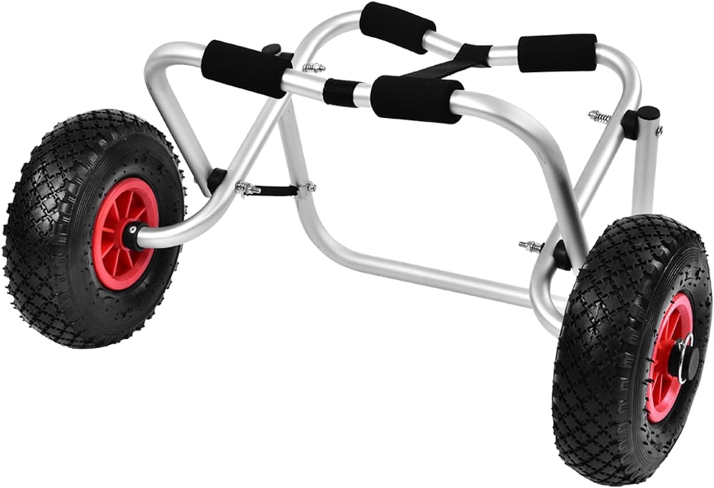 Aluminium Alloy Wheel Dolly for Kayak Canoe Boat Transportation, Boat Carrier Trolley Cart for Easy Kayak Transport and Storage