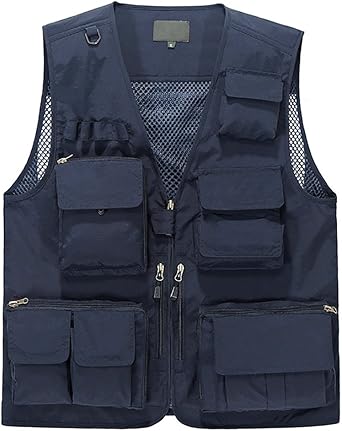 sleeveless fishing jacket