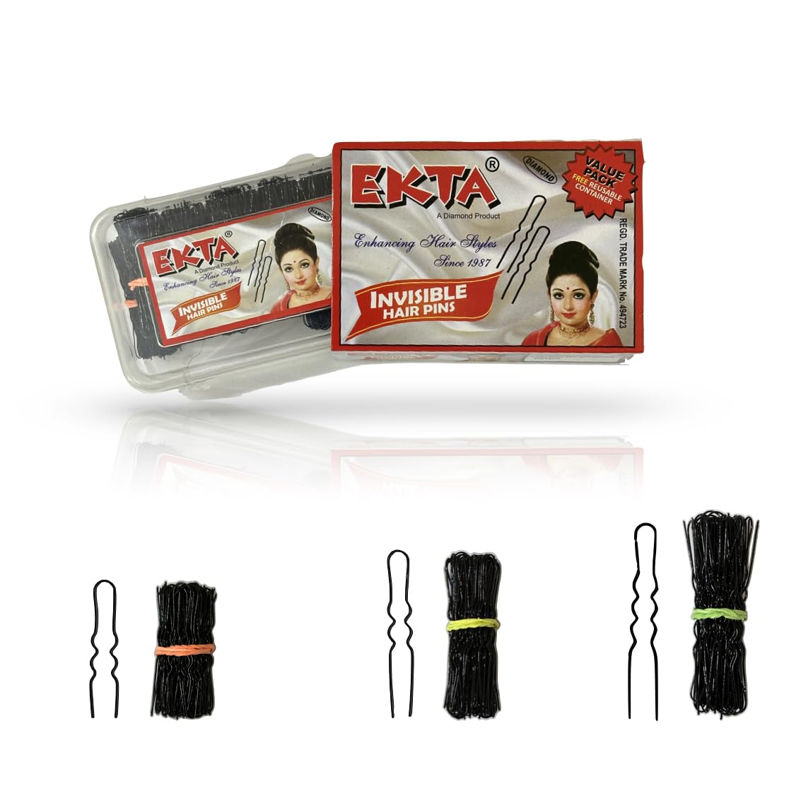 EKTA INVISIBLE HAIR PIN (1 inch)-image-49