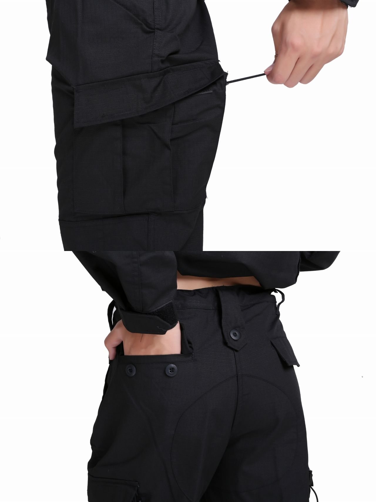 Amazon | 4点セット SWAT 特殊部隊 ユニフォーム ジャケット ズボン 