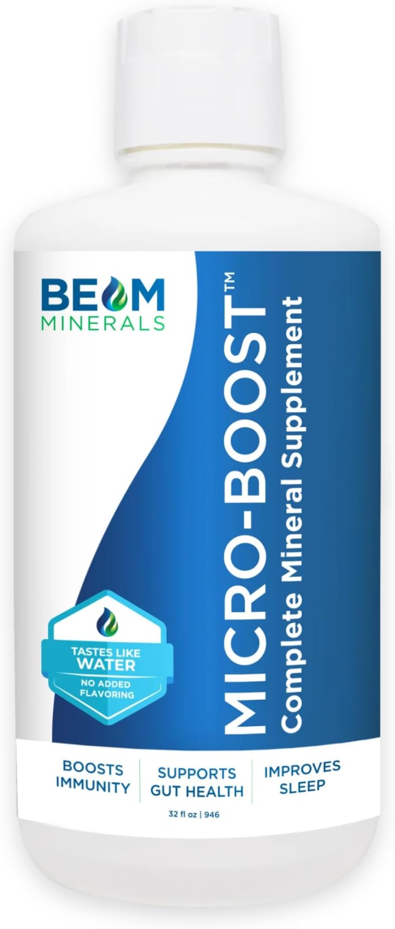 BEAM Minerals Micro-Boost | Complete Mineral Supplement | All the Minerals, Without All the Pills | 32 fl Oz