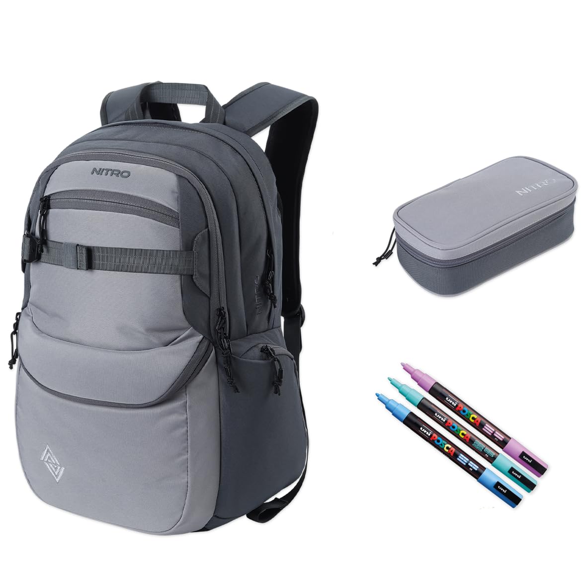 Nitro Future Hero Set inkl. Pencil Case XL & POSCA Creative Marker