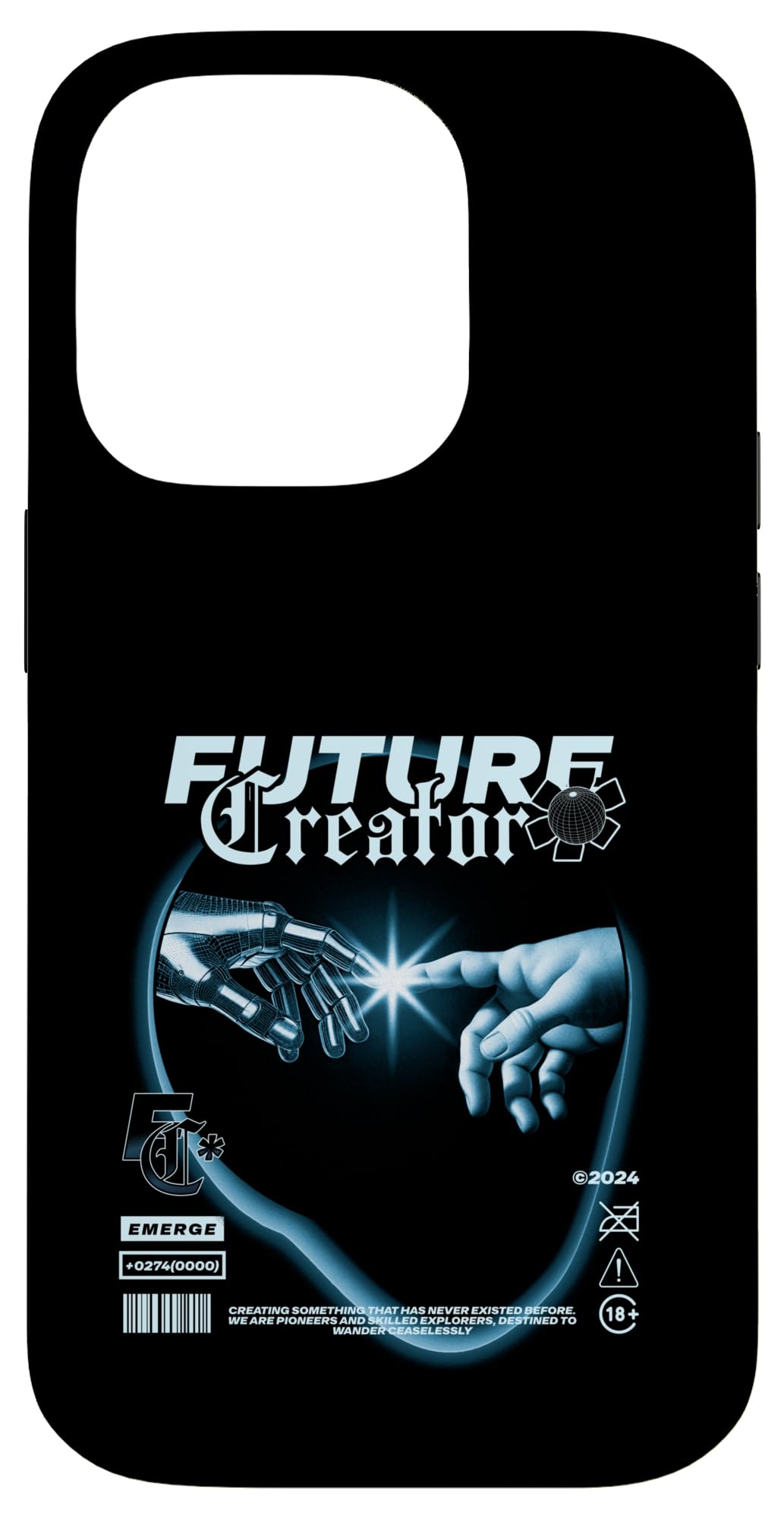 Coque iPhone 14 Pro cyberpunk protège contre chocs science-fiction - 4