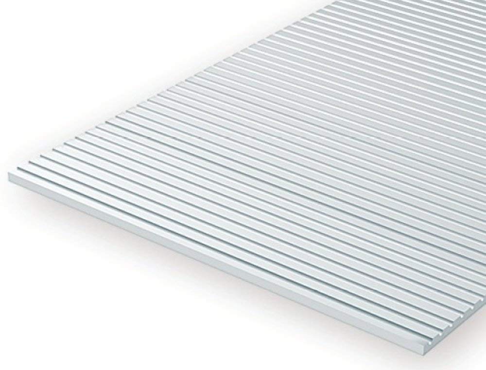 Evergreen3035 Structure Plate, 0.5 x 150 x 300 mm. Spur S-Scale