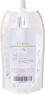 ファンタジーグリセリン（VG）250g【高純度グレード品、透明パウチ仕様】