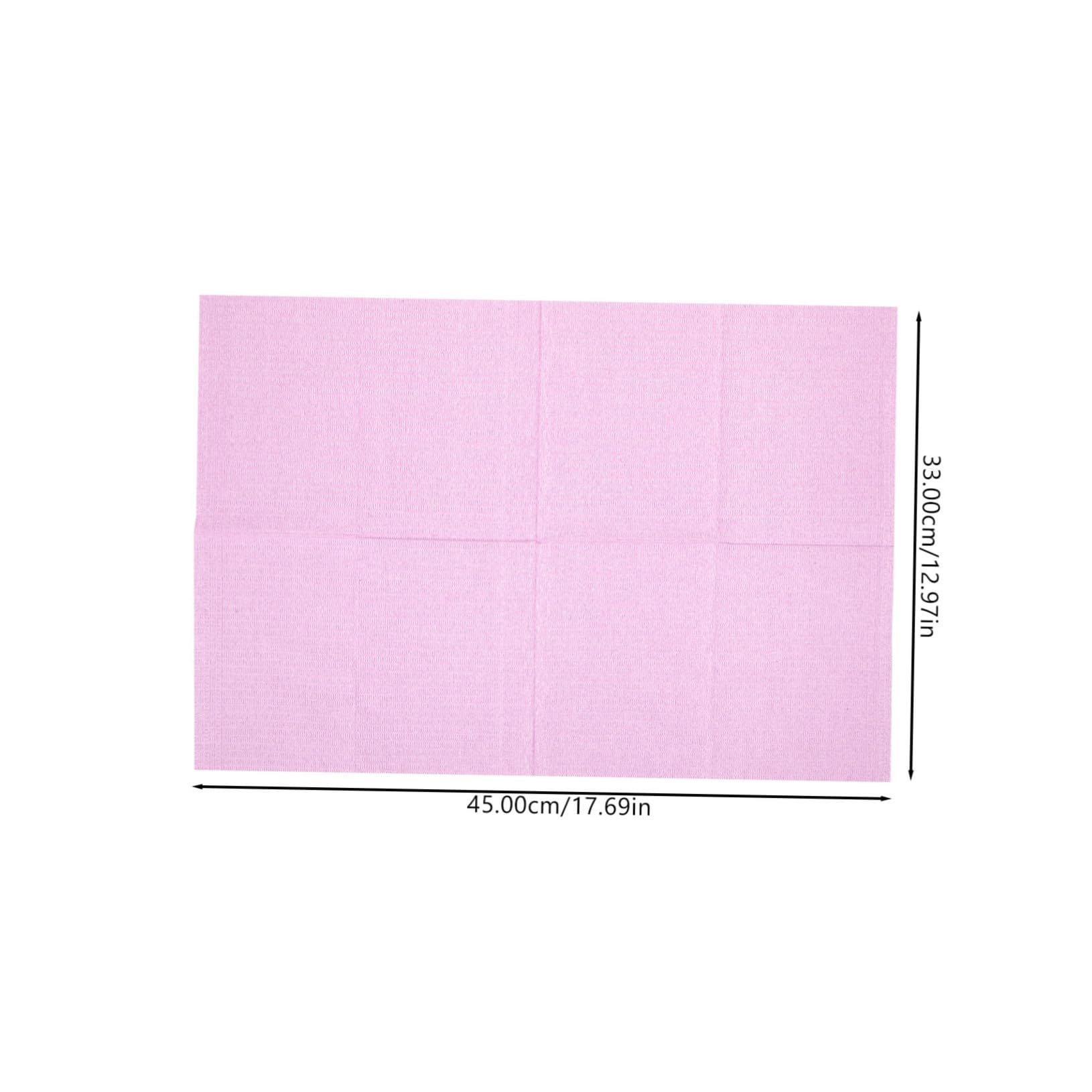 125 feuilles Bavoirs Dentaires Jetables Tissu Non Tissé Protection Médicale Lot de Bavoirs Pratiques et Portables