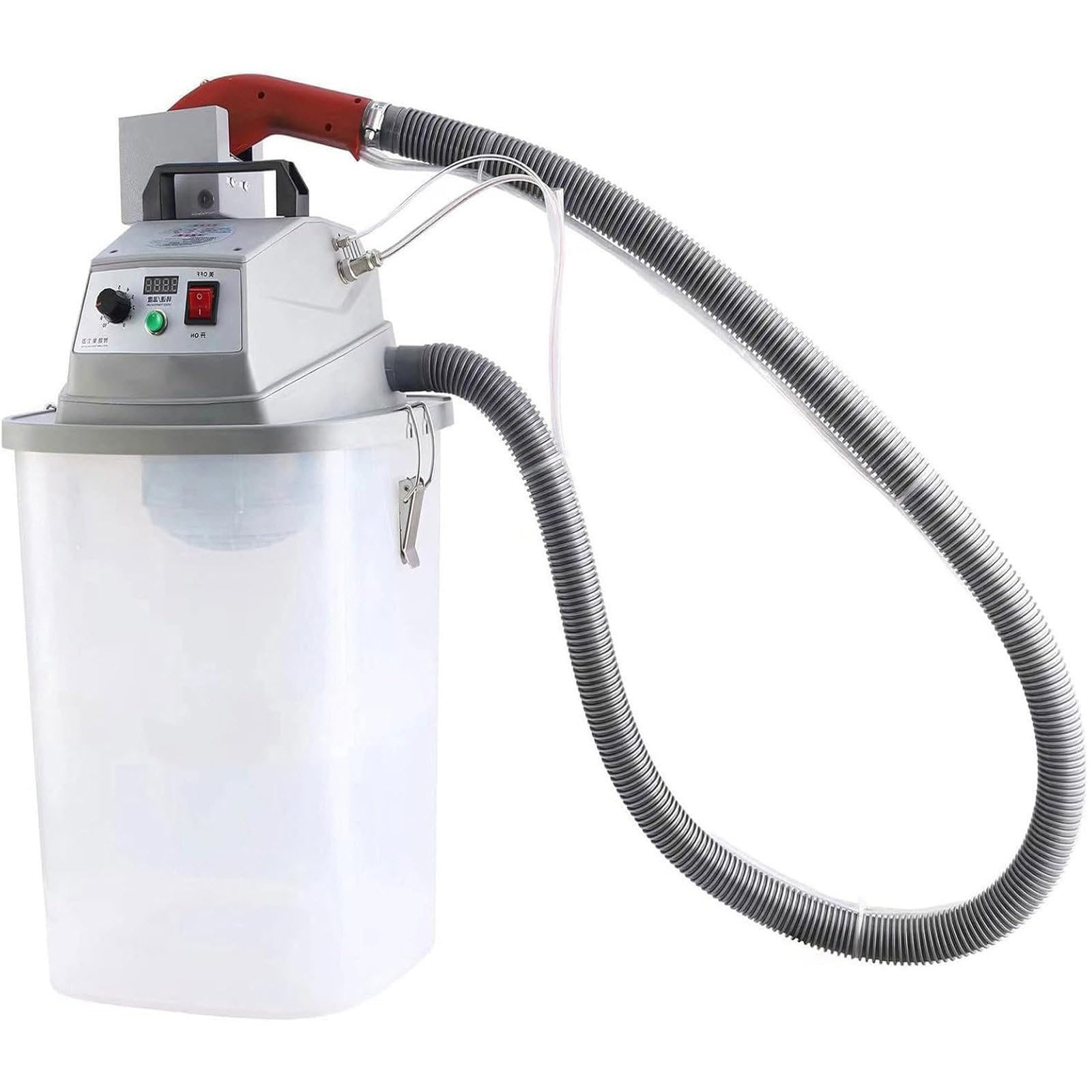 Cortador automático de hilos sin escobillas y cabezal regulable textil