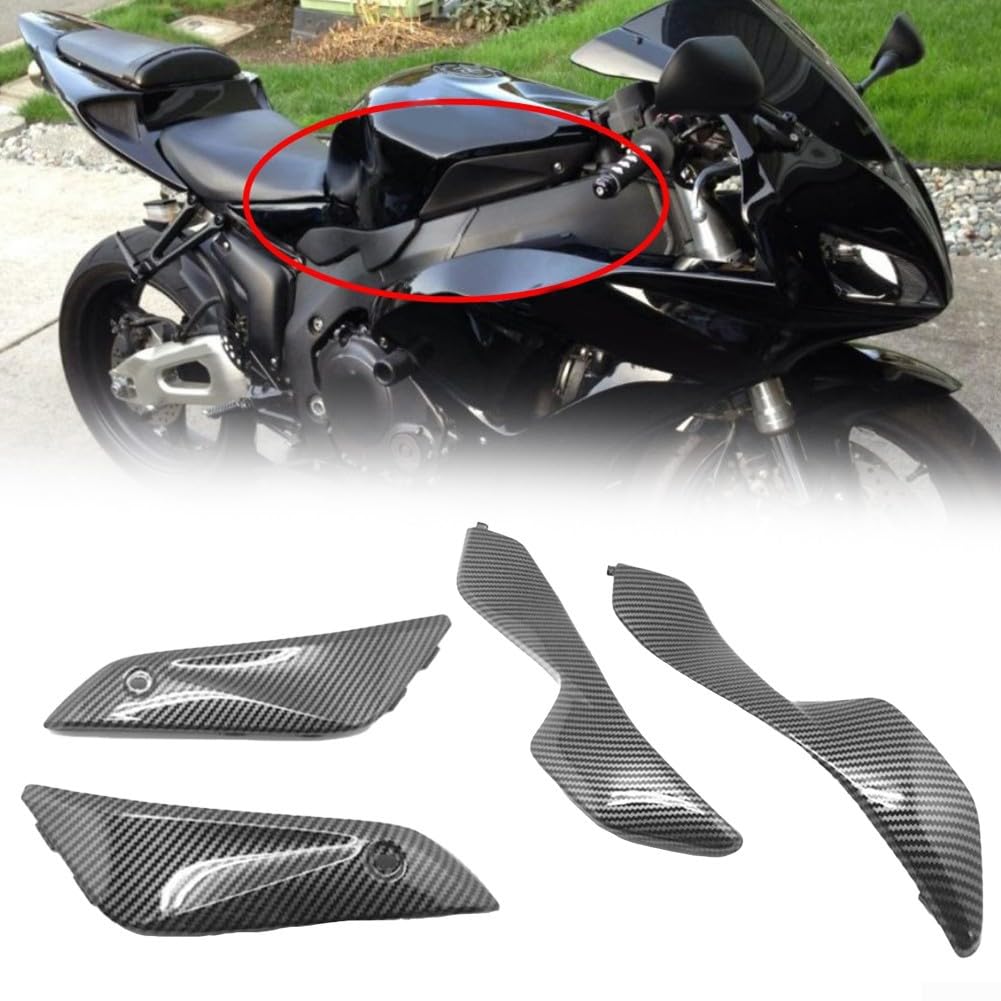 Carenatura Sportiva Nera per Serbatoio per honda CBR1000RR 2004-2007