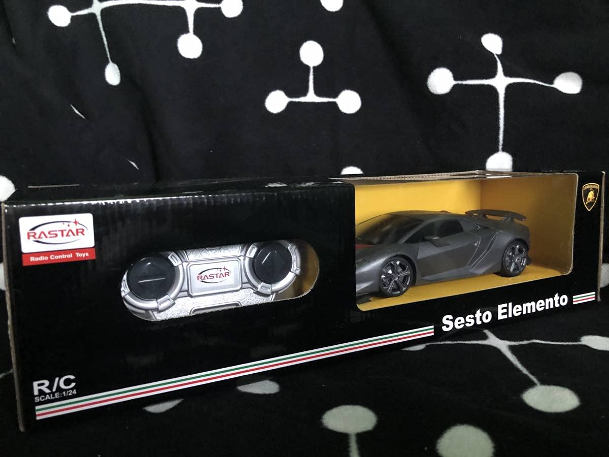 Amazon.co.jp: RASTAR R/C 1/18 ランボルギーニ セスト エレメント