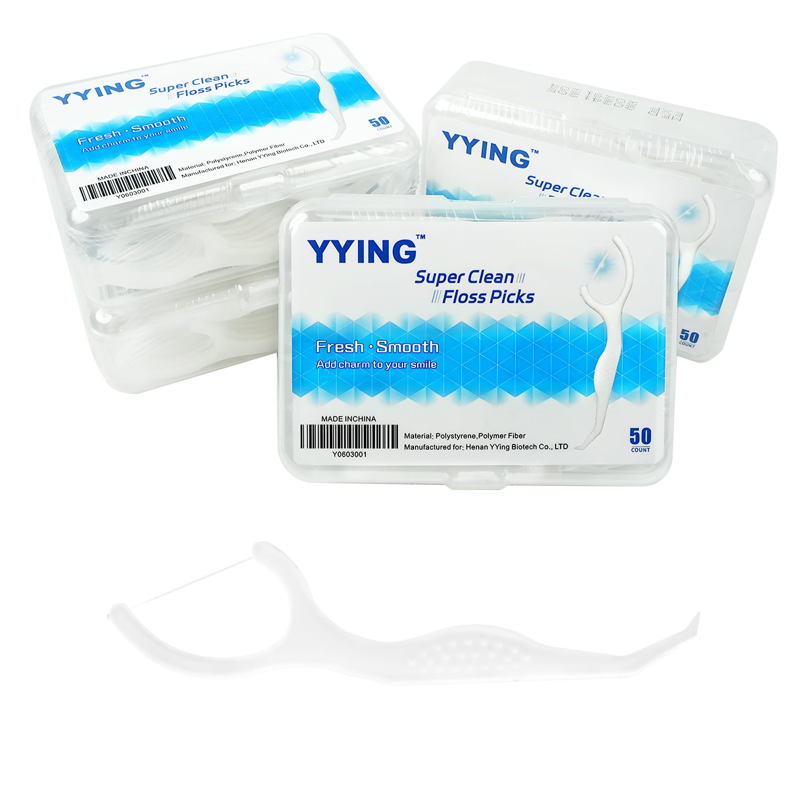 Dental Floss Picks 200 Count Travel Floss Picks Extra Strong flosser Professional Tooth Picks flossers for Adults with